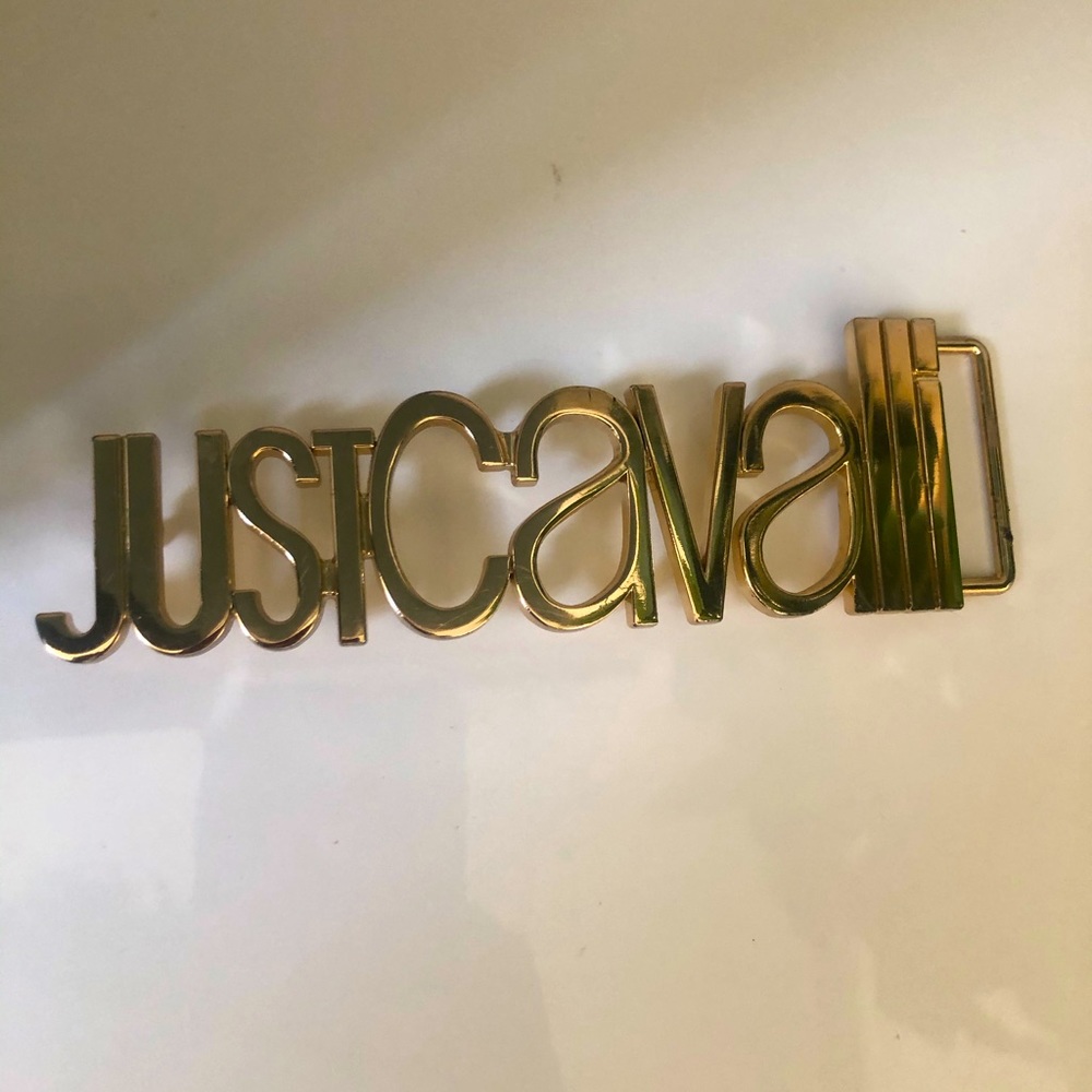Just cavalli belt buckle